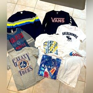 Boys short and long sleeve bundle